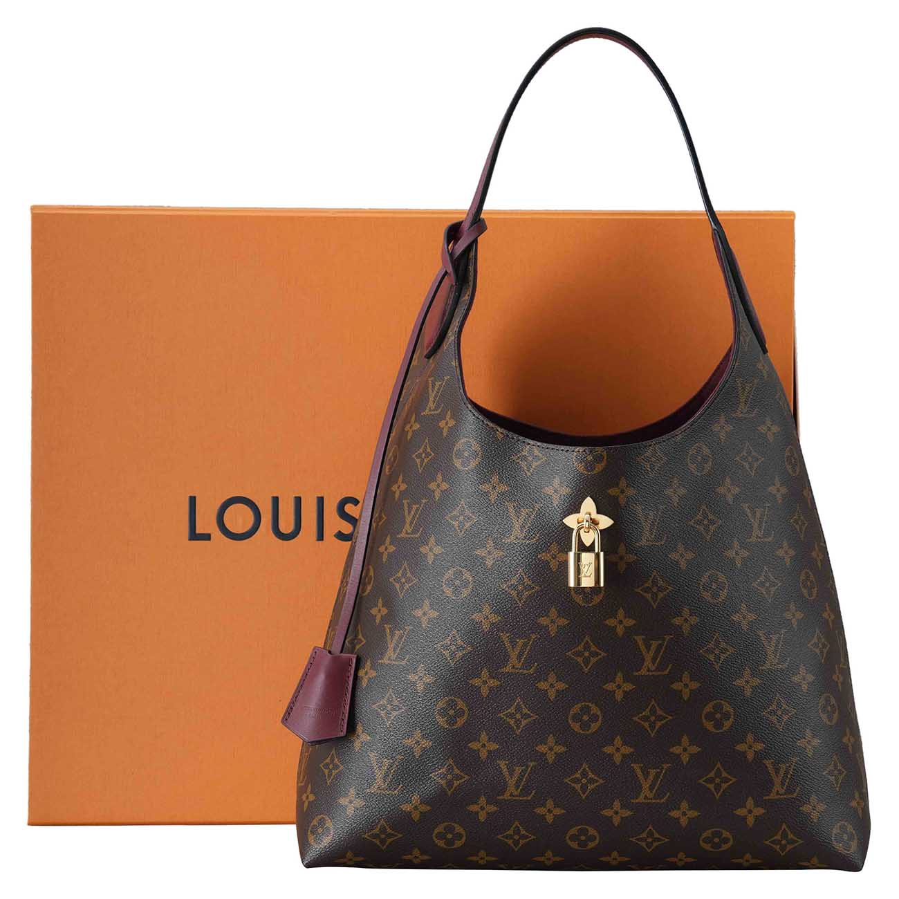 LOUIS VUITTON(USED)루이비통 M43547 모노그램 플라워 호보백